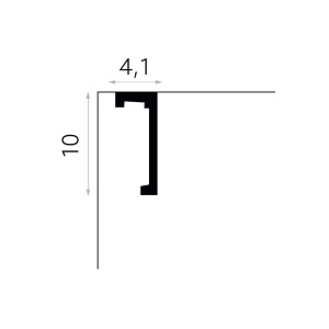 Listwa karniszowa QL026T - Mardom Decor 2 metry - 200 x 10 x 4,1 cm